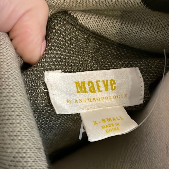 Anthropologie
Green S Maeve Camo Kieran Sweater Coat Cardigan - Picture 8 of 11